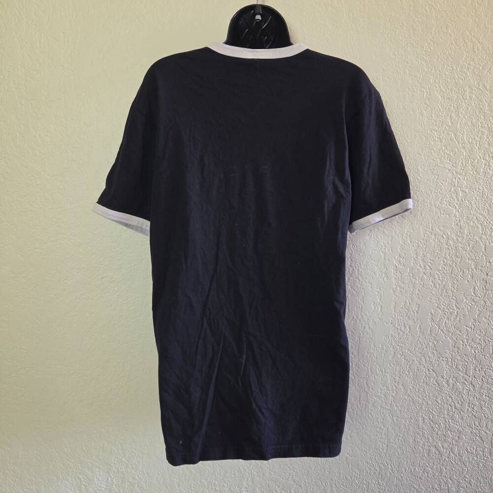 Will Trade Racists for Refugees Ringer Tee - Picture 3 of 6